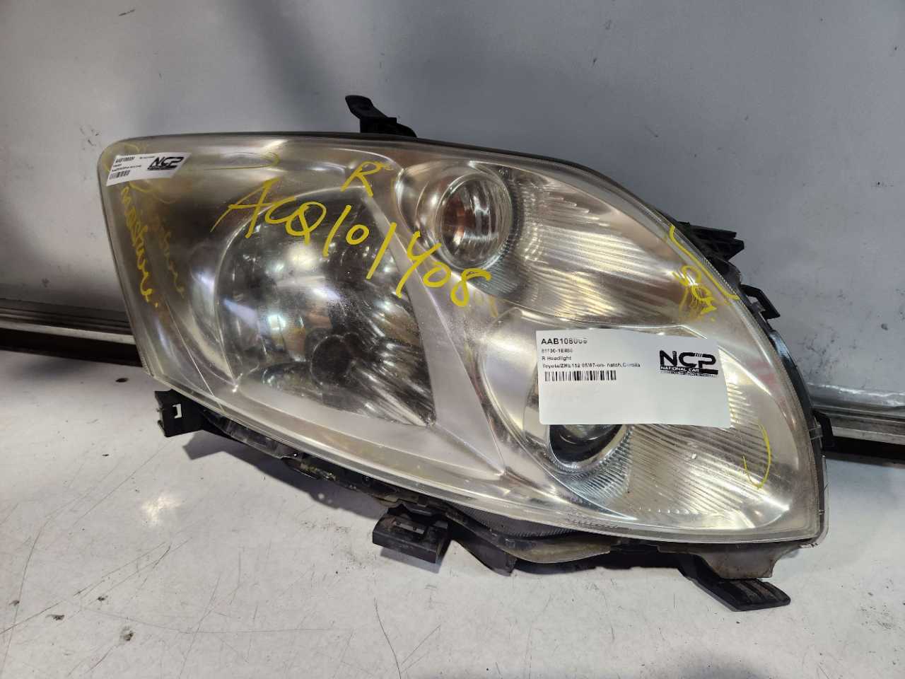 Corolla · ZRE152 05/07-on- hatch